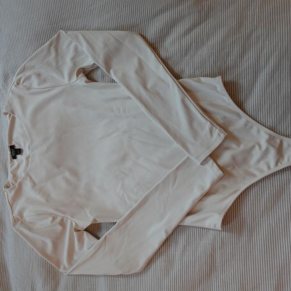 Express Women's White Bodysuit